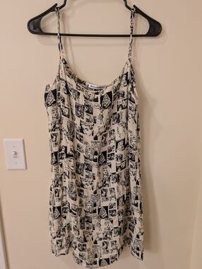 Reformation | Newspaper Comic Mini Dress